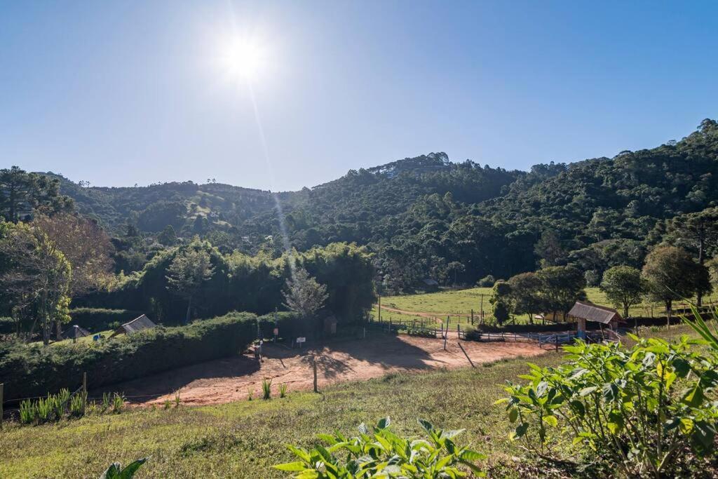 Chales Fazenda Cantinho Do Selado Monte Verde  Exterior foto